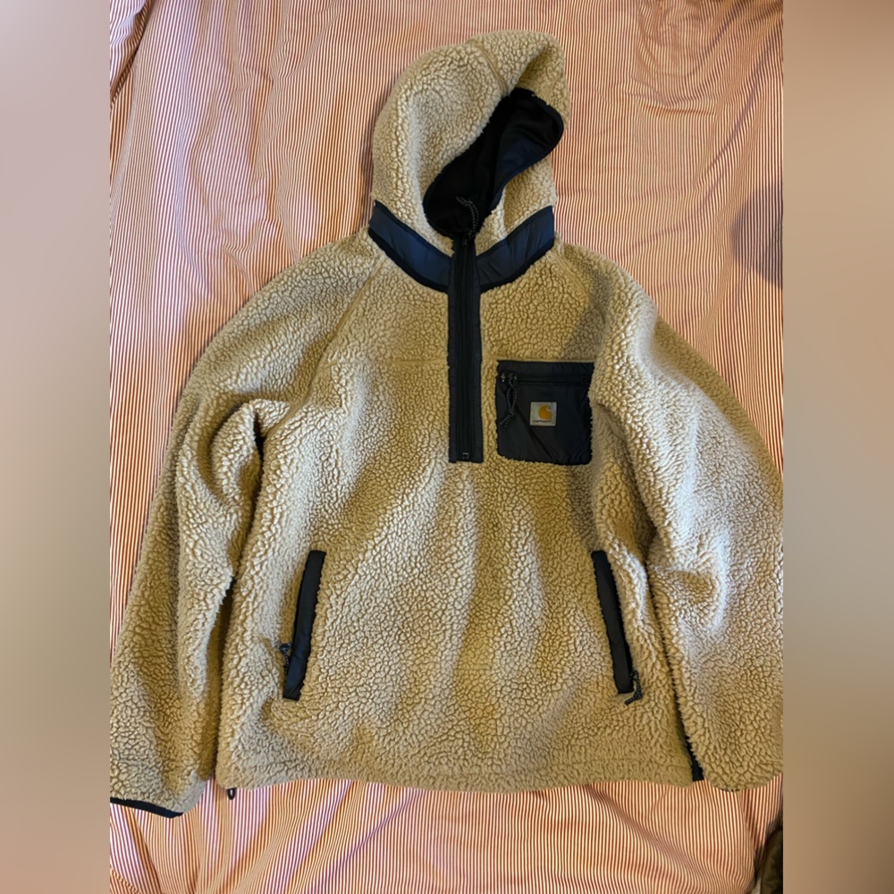 Carhartt WIP shearling pull over